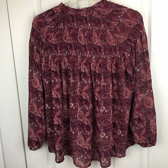 Knox Rose Long Sleeve Tie Front Blouse - Picture 4 of 4